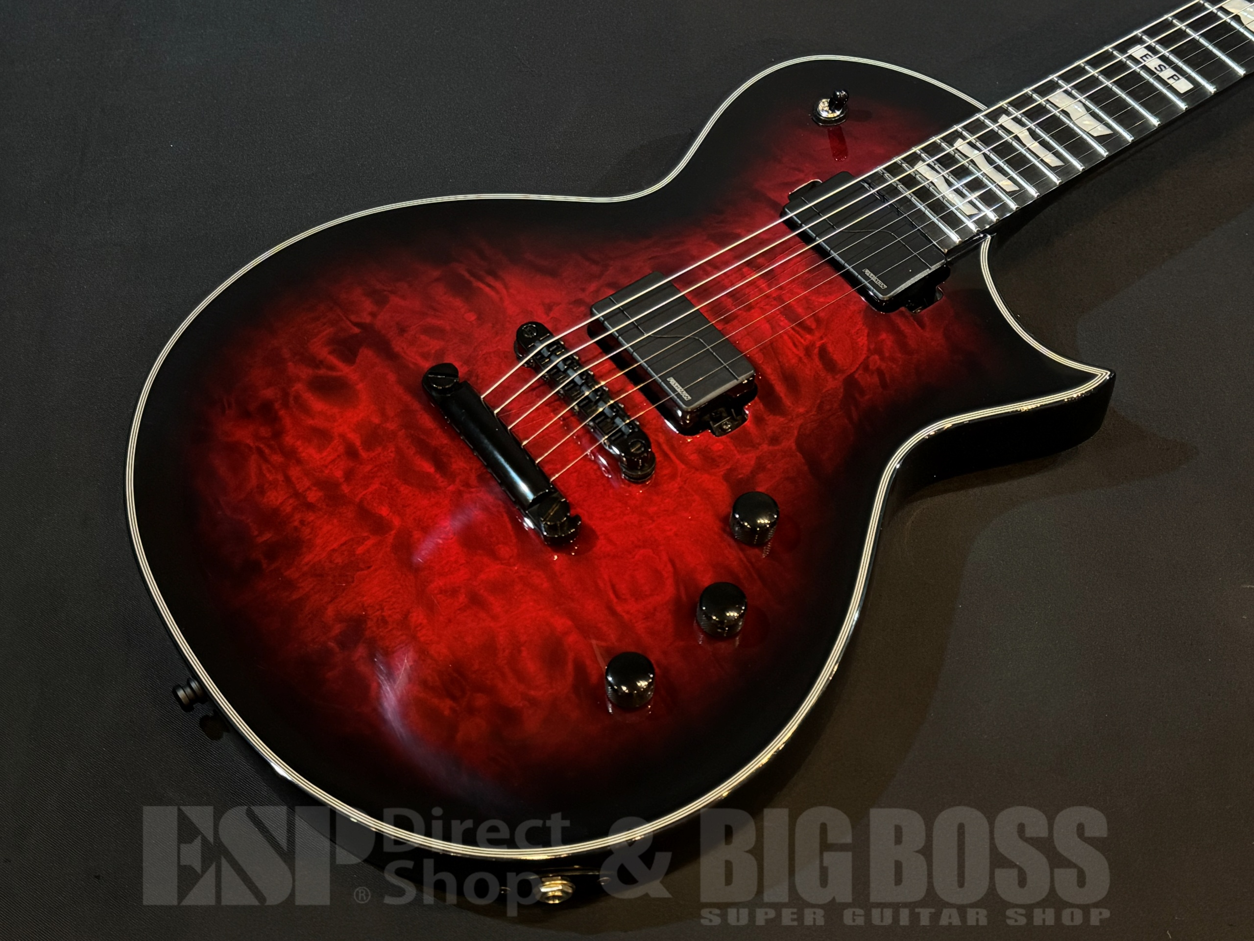 【即納可能】E-II(イーツー) EC QM FL  / See Thru Black Cherry Sunburst 大阪店 - 2