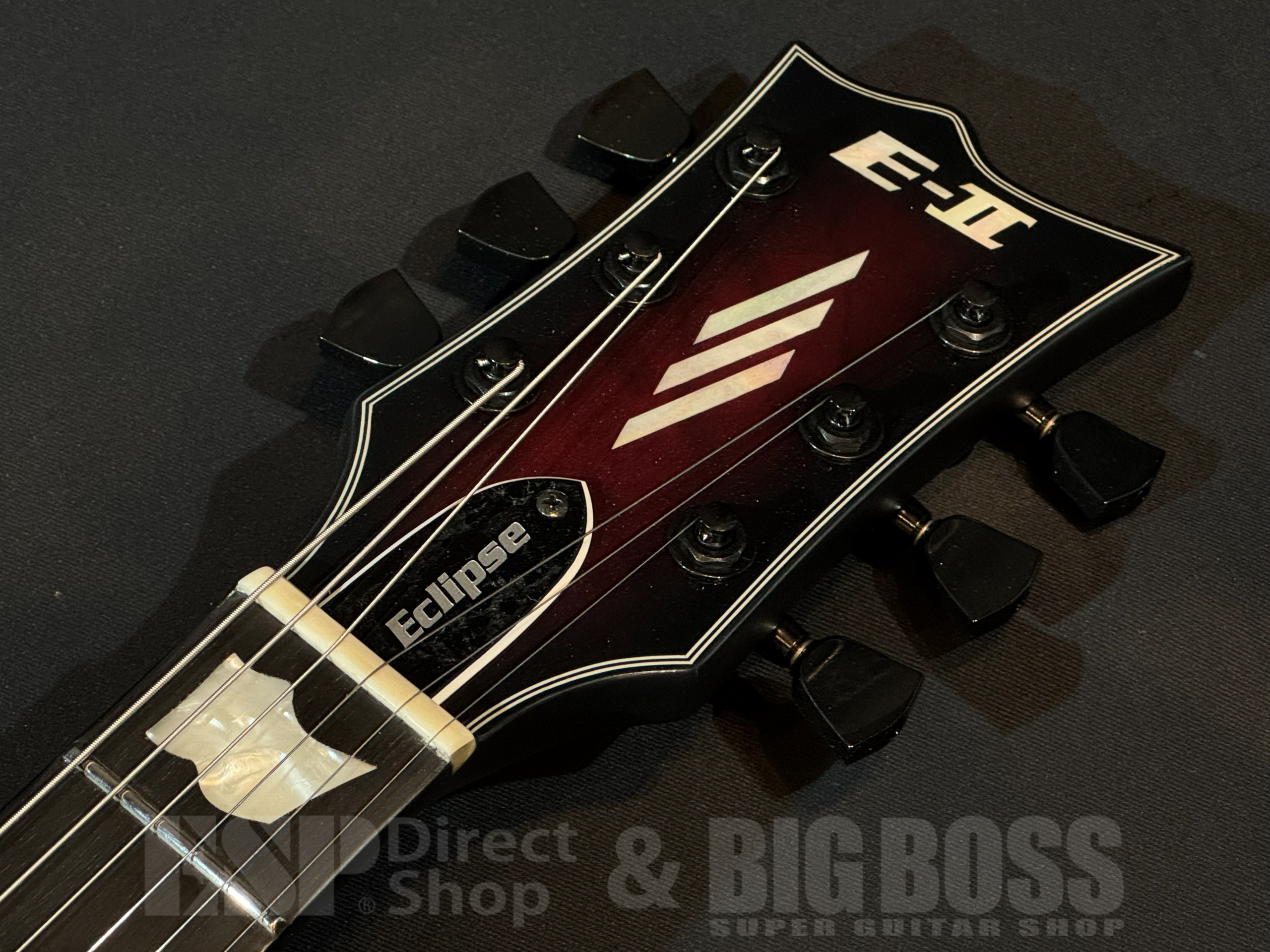【即納可能】E-II(イーツー) EC QM FL  / See Thru Black Cherry Sunburst 大阪店 - 5