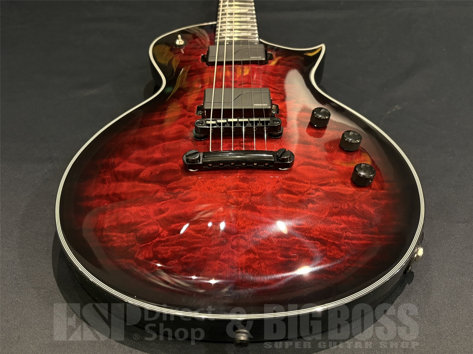 【即納可能】E-II(イーツー) EC QM FL / See Thru Black Cherry Sunburst 京都店 - 7