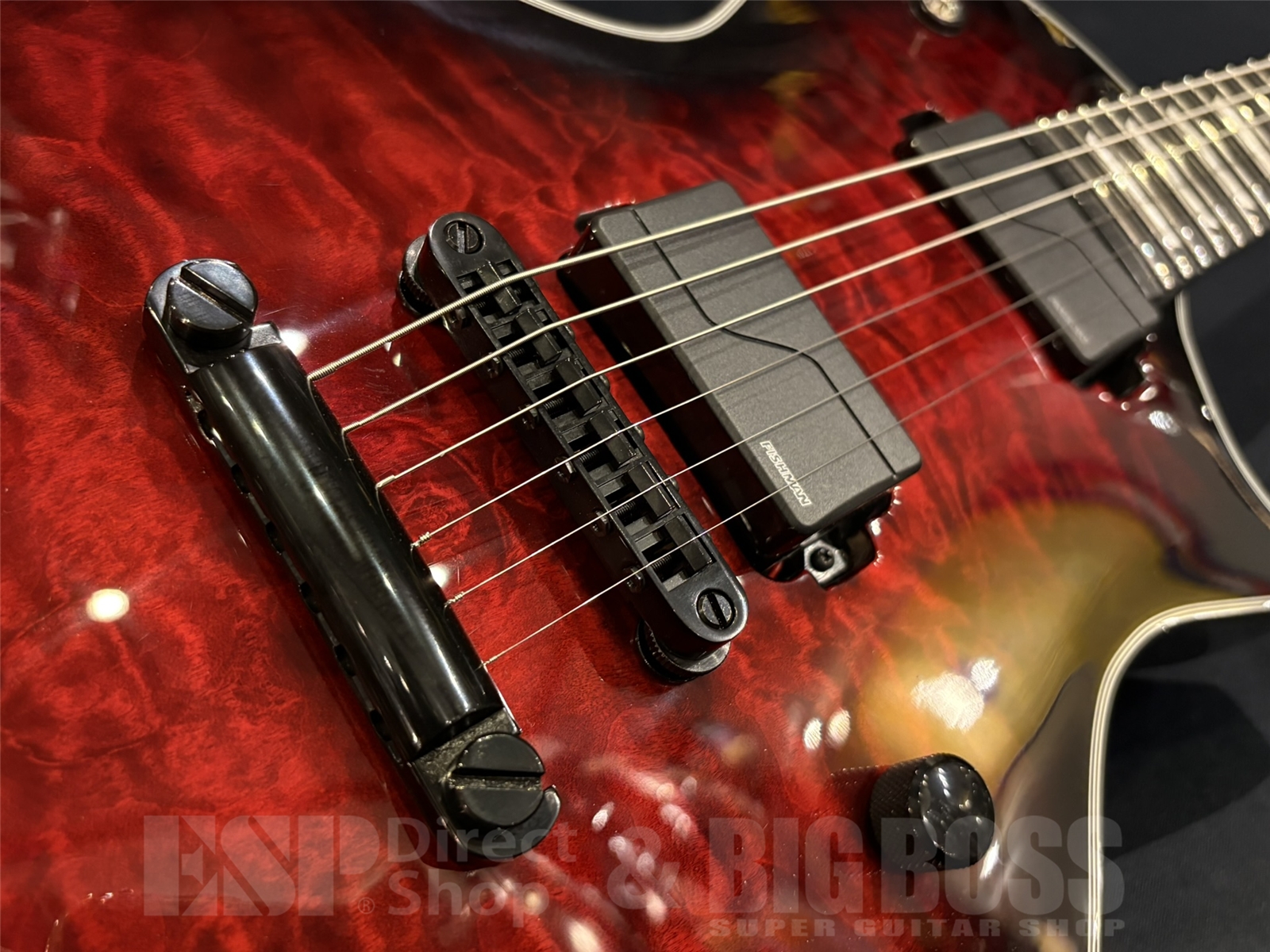 【即納可能】E-II(イーツー) EC QM FL / See Thru Black Cherry Sunburst 京都店 - 3