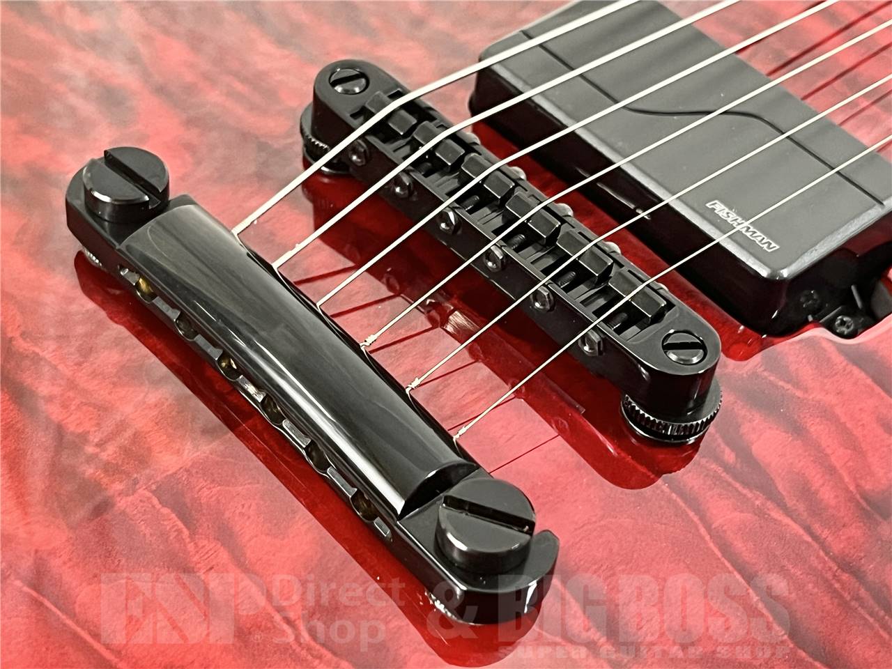 【即納可能】E-II(イーツー) EC QM FL See Thru Black Cherry Sunburst  お茶の水駅前店・別館 - 3
