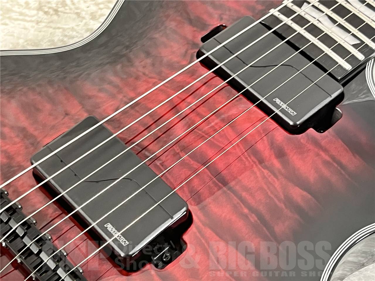 【即納可能】E-II(イーツー) EC QM FL See Thru Black Cherry Sunburst  お茶の水駅前店・別館 - 4