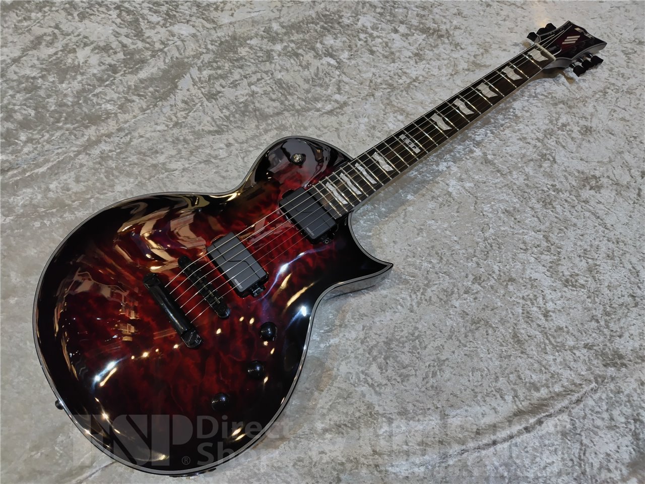 【即納可能】E-II(イーツー) EC QM FL (See Thru Black Cherry Sunburst) 広島店