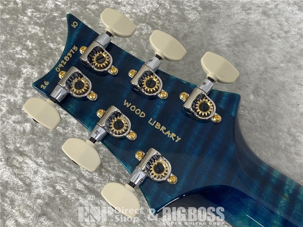 【即納可能】Paul Reed Smith  (ポールリードスミス/PRS) Japan Exclusive Model Wood Library Custom 24(Laguna) (2026年製 S/N0428375) - 11