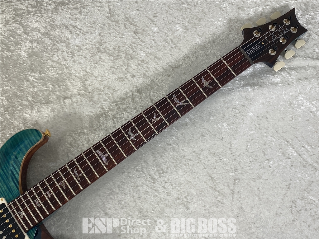 【即納可能】Paul Reed Smith  (ポールリードスミス/PRS) Japan Exclusive Model Wood Library Custom 24(Laguna) (2026年製 S/N0428375) - 8