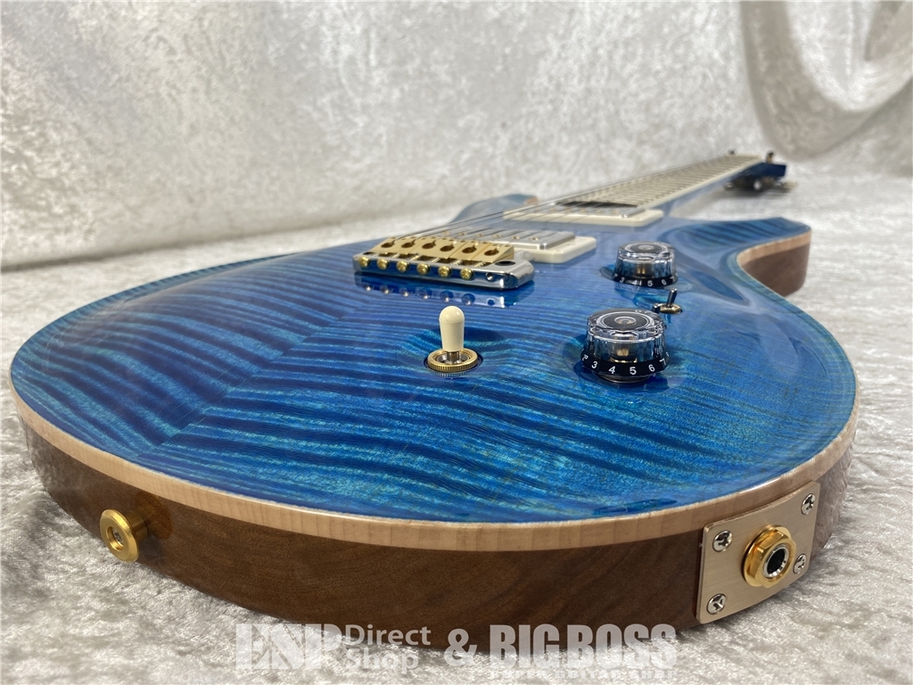 【即納可能】Paul Reed Smith  (ポールリードスミス/PRS) Japan Exclusive Wood Library McCarty Trem 10Top(Arctic Blue) (2026年製 S/N0429324) - 5