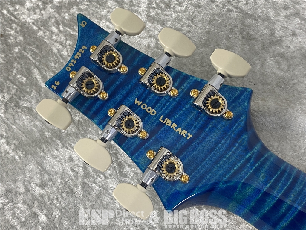 【即納可能】Paul Reed Smith  (ポールリードスミス/PRS) Japan Exclusive Wood Library McCarty Trem 10Top(Arctic Blue) (2026年製 S/N0429324) - 11