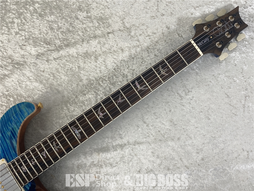 【即納可能】Paul Reed Smith  (ポールリードスミス/PRS) Japan Exclusive Wood Library McCarty Trem 10Top(Arctic Blue) (2026年製 S/N0429324) - 8