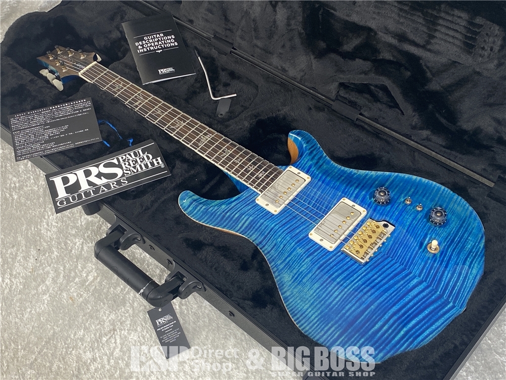 【即納可能】Paul Reed Smith  (ポールリードスミス/PRS) Japan Exclusive Wood Library McCarty Trem 10Top(Arctic Blue) (2026年製 S/N0429324)