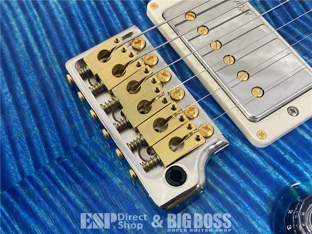 【即納可能】Paul Reed Smith  (ポールリードスミス/PRS) Japan Exclusive Wood Library McCarty Trem 10Top(Arctic Blue) (2026年製 S/N0429324) - 6