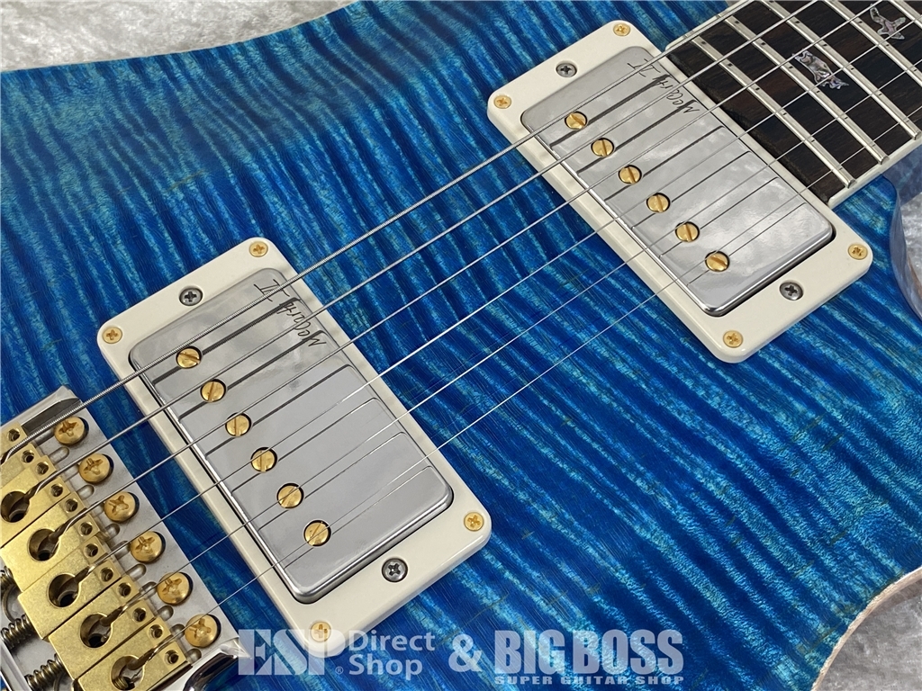 【即納可能】Paul Reed Smith  (ポールリードスミス/PRS) Japan Exclusive Wood Library McCarty Trem 10Top(Arctic Blue) (2026年製 S/N0429324) - 7