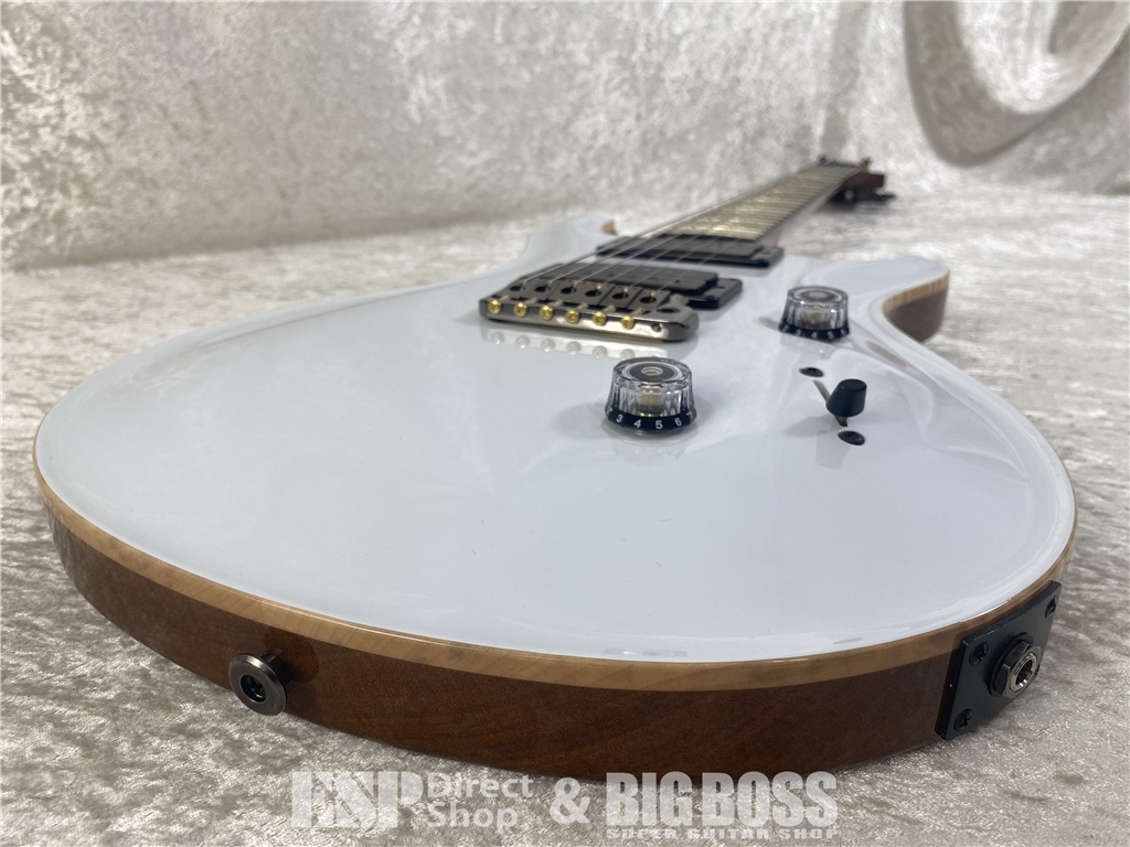 【即納可能】Paul Reed Smith  (ポールリードスミス/PRS)  Custom 24 (Pearl White Top & Binding / Natural Back) (2026年製 S/N0427250) - 4