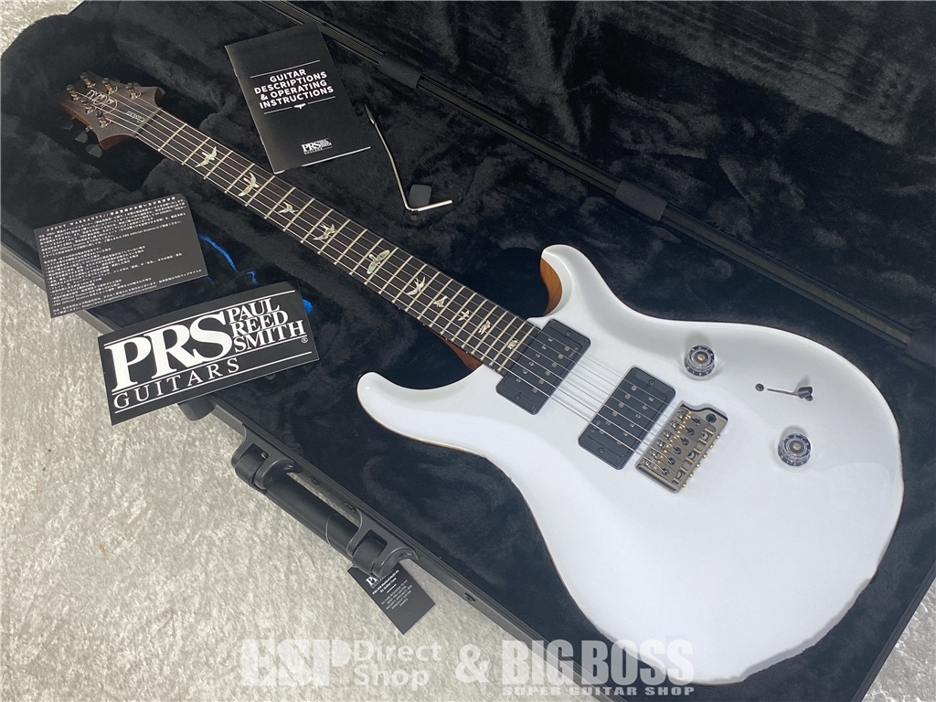 【即納可能】Paul Reed Smith  (ポールリードスミス/PRS)  Custom 24 (Pearl White Top & Binding / Natural Back) (2026年製 S/N0427250) - 11