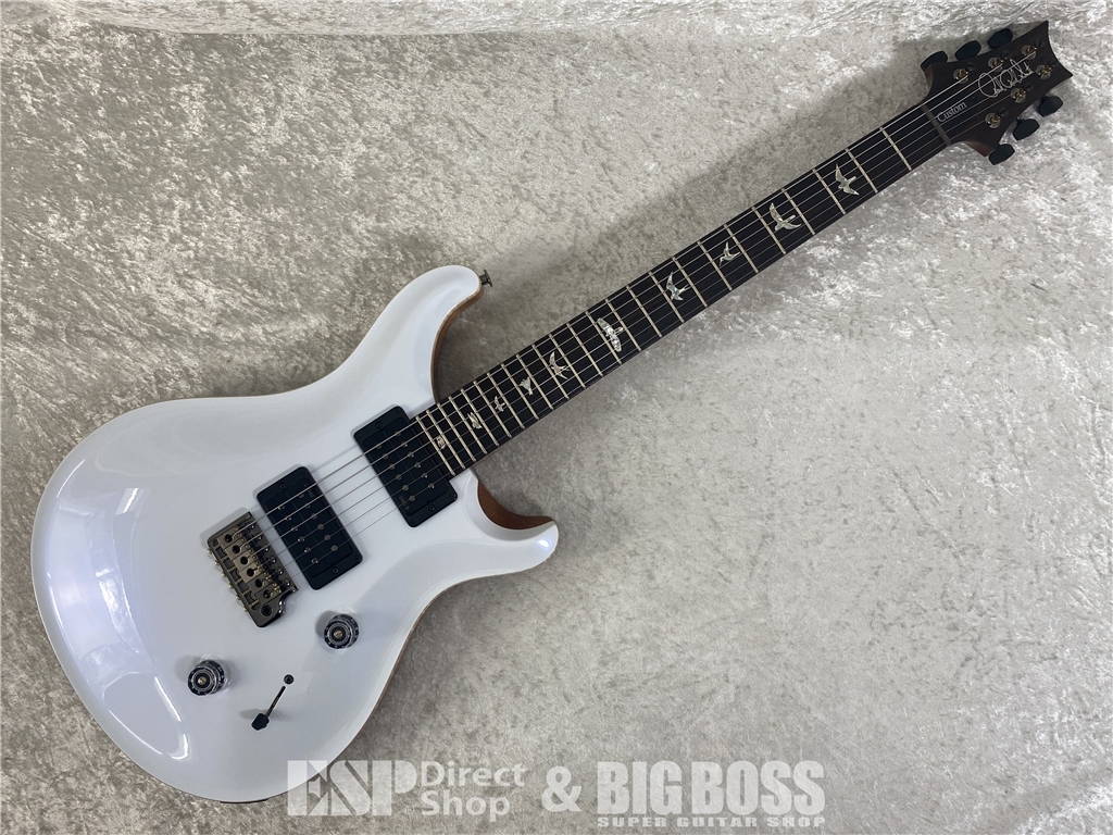 【即納可能】Paul Reed Smith  (ポールリードスミス/PRS)  Custom 24 (Pearl White Top & Binding / Natural Back) (2026年製 S/N0427250) - 2