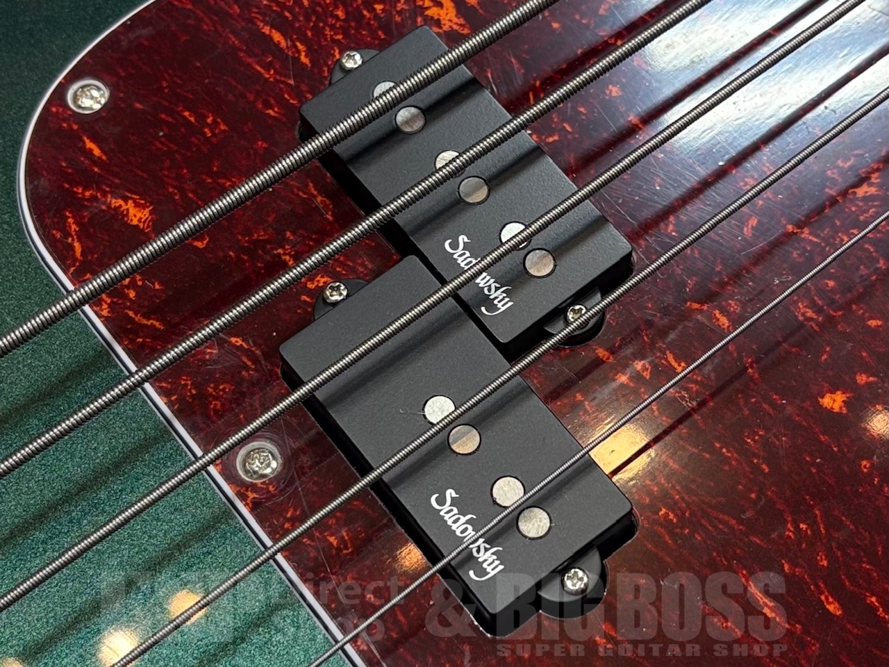 【即納可能】Sadowsky MX20 UV5 SWG /sherwood green metallic/Morado Fingerboard　GWS - 6