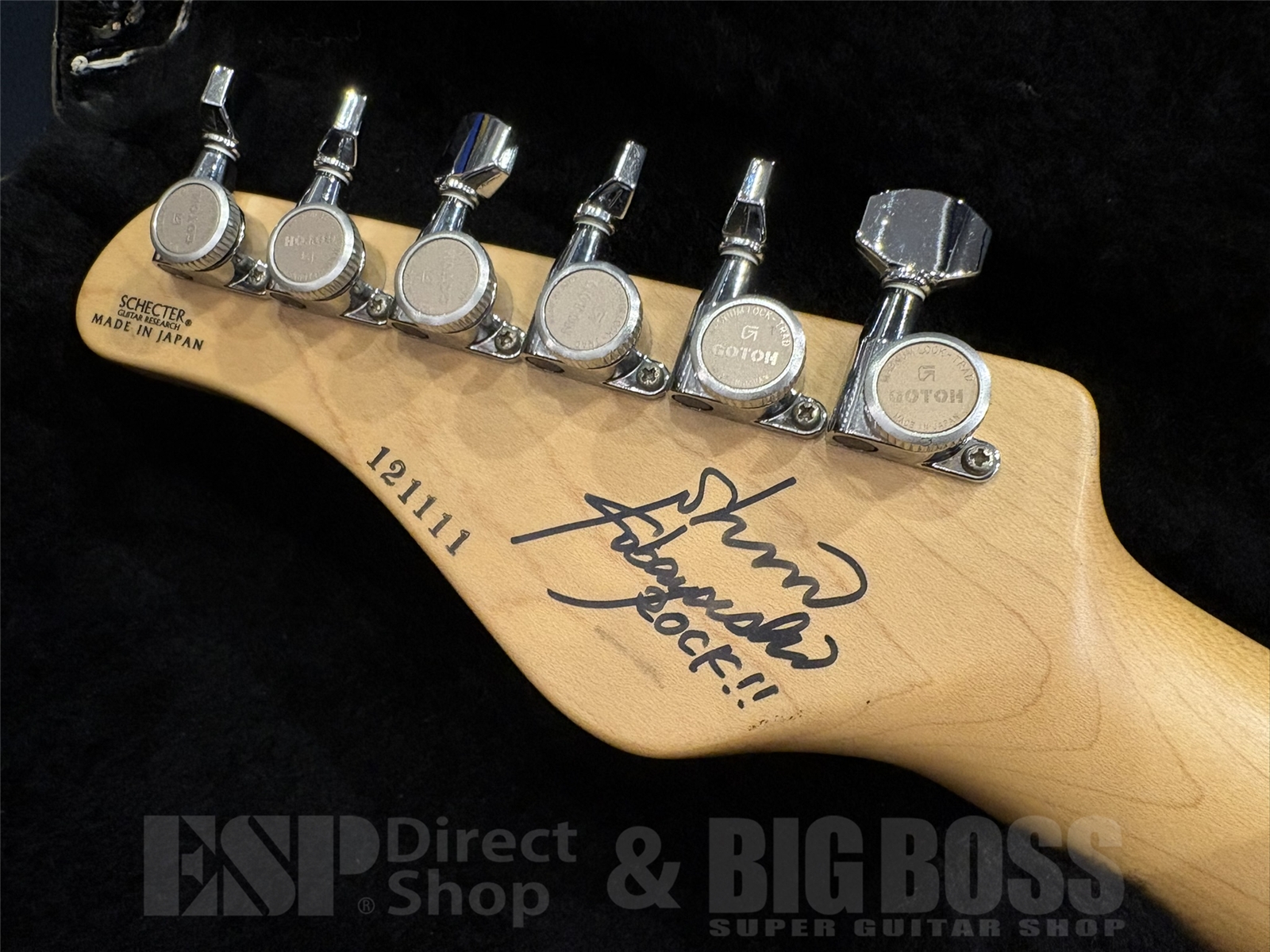 【USED / 即納可能】SCHECTER(シェクター) 小林信一 Signature Model AC-S6/SIG / BKTQ - 11