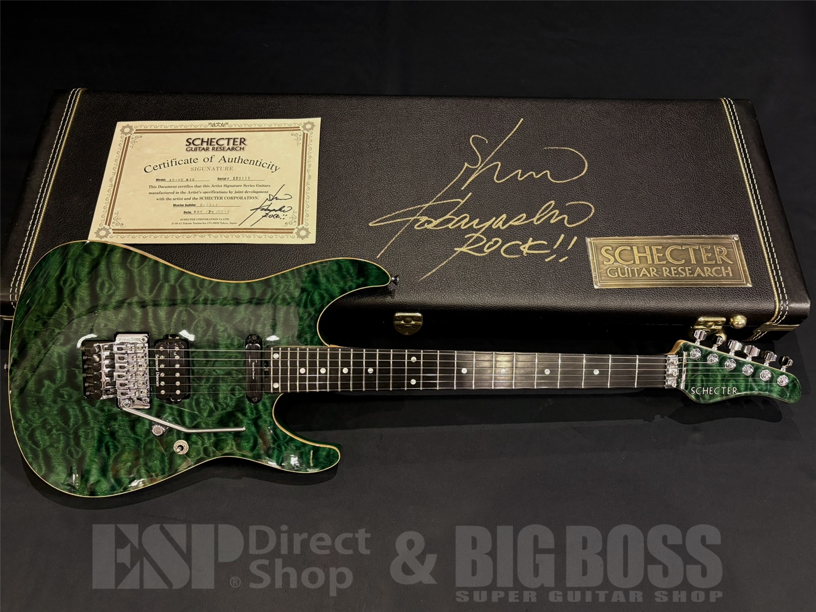 【USED / 即納可能】SCHECTER(シェクター) 小林信一 Signature Model AC-S6/SIG / BKTQ
