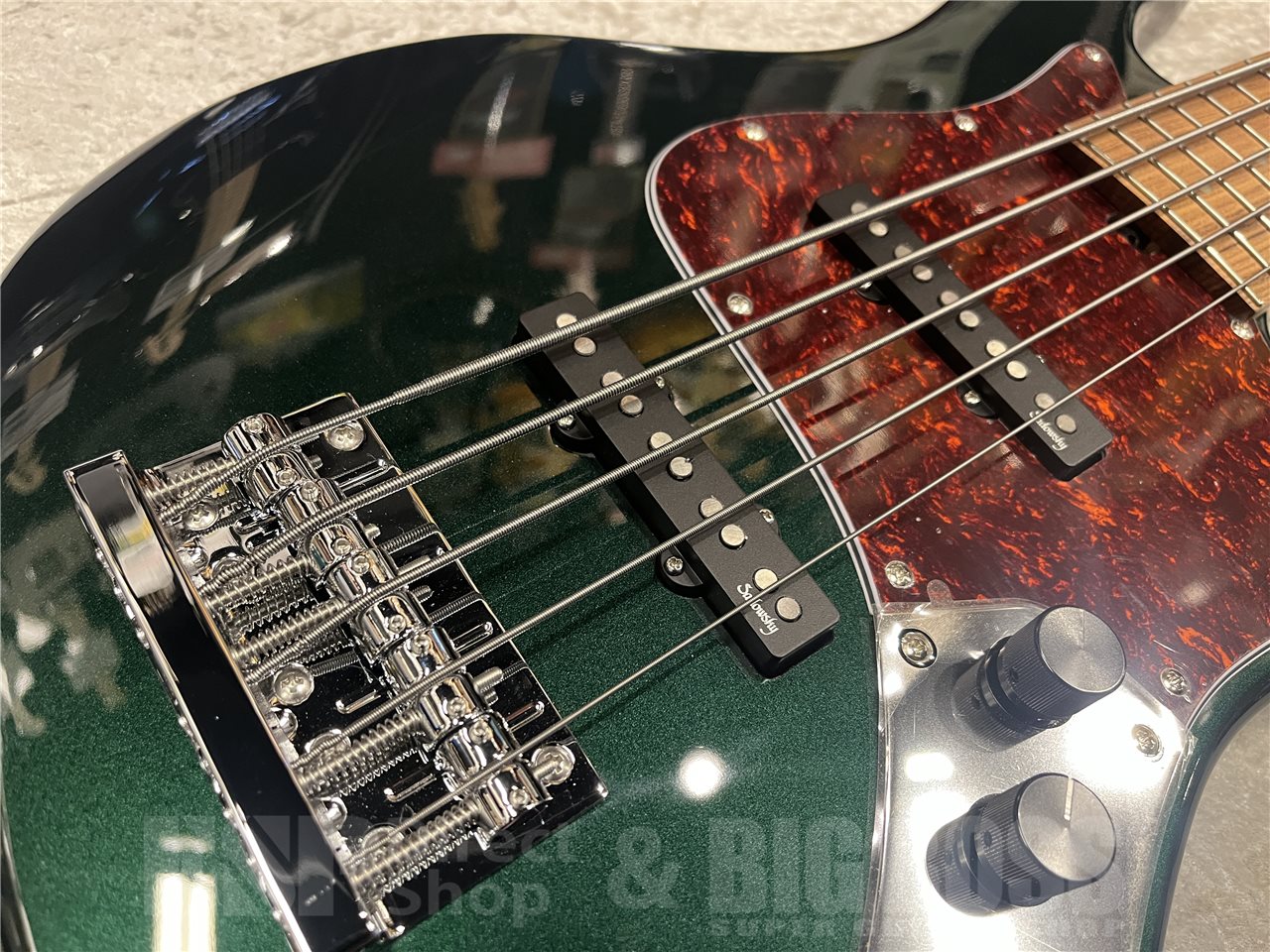 【即納可能】Sadowsky（サドウスキー）SE MX22 WL5 Morado Fingerboard（Sherwood Green Metallic）　名古屋店 - 3