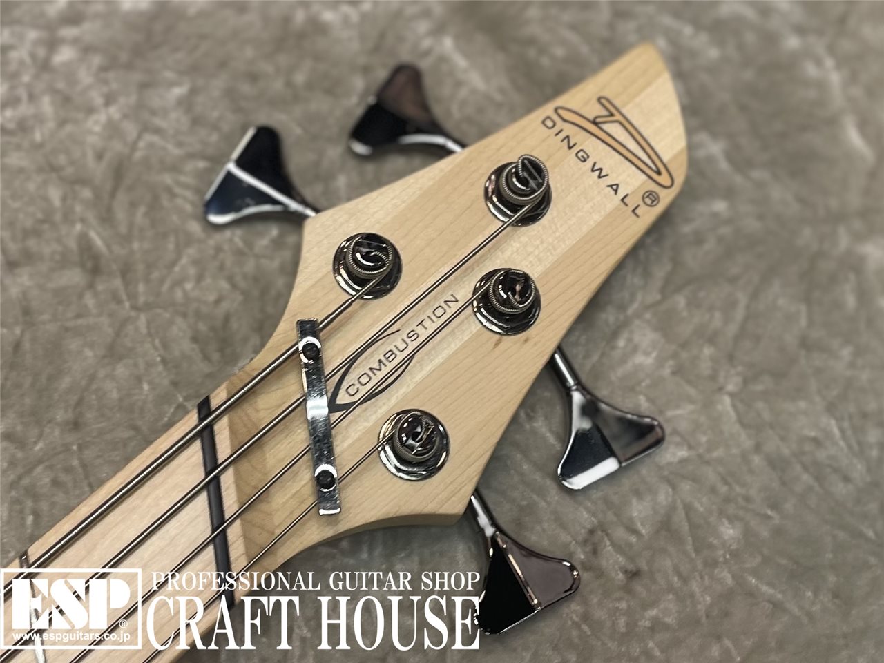 DINGWALL CC 4st 付属品込み DINGWALL Combustion Nashville Edition CN3 4st Quilt MapleTop