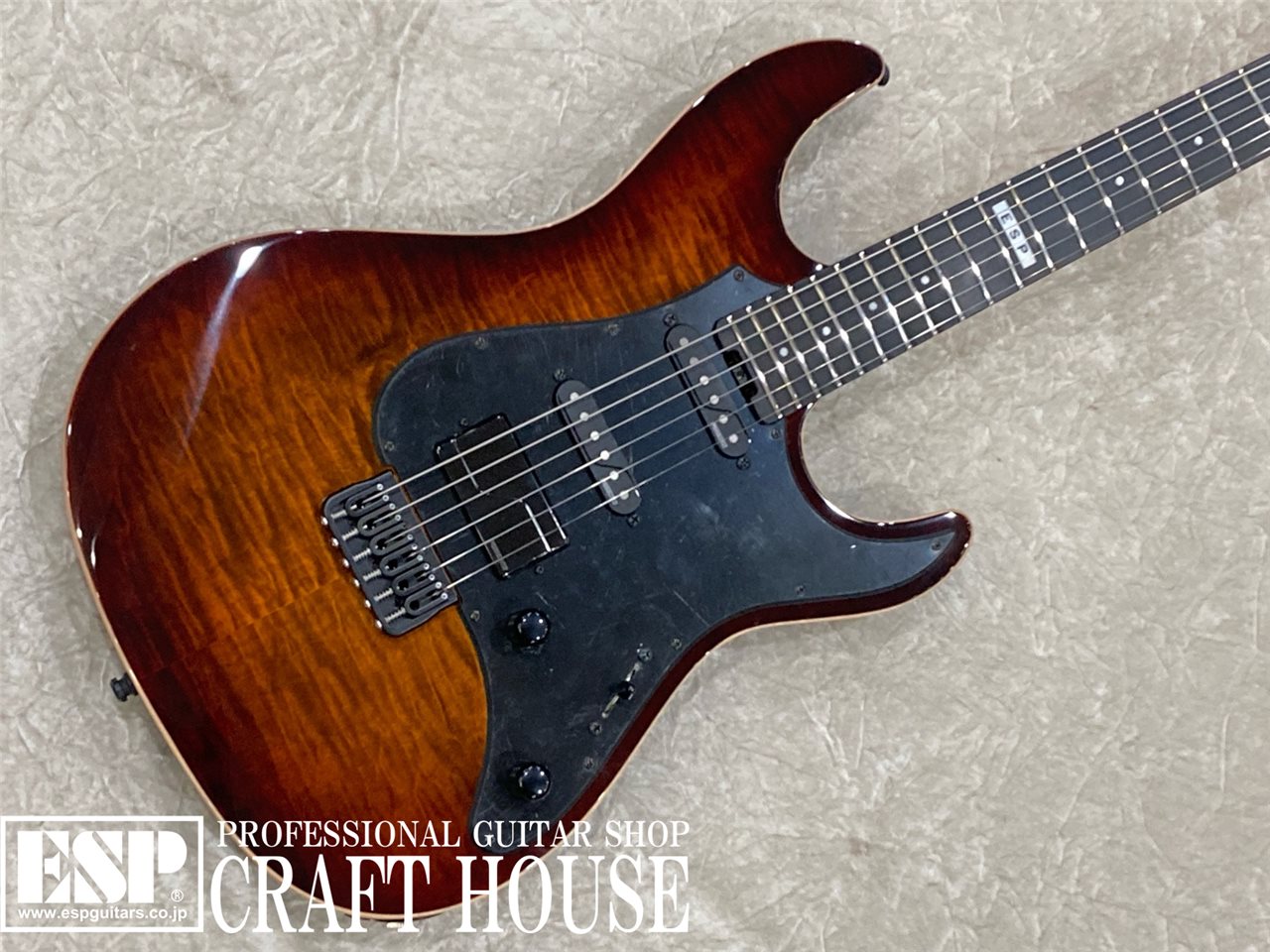 【即納可能】E-II  SN-3 / Tiger Eye Sunburst　渋谷店