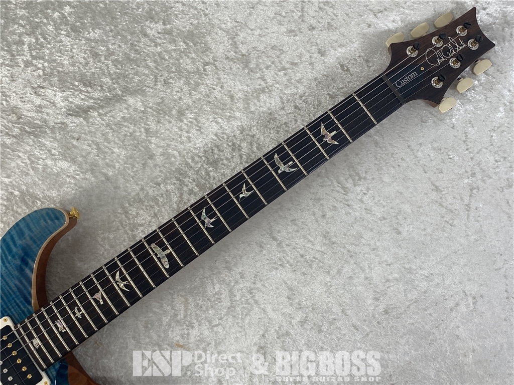 【即納可能】Paul Reed Smith  (ポールリードスミス/PRS)  Custom 24 10Top (Carroll Blue) (2025年製 S/N0414192) - 7