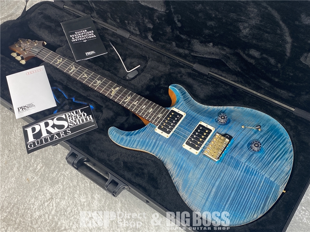 【即納可能】Paul Reed Smith  (ポールリードスミス/PRS)  Custom 24 10Top (Carroll Blue) (2025年製 S/N0414192) - 11
