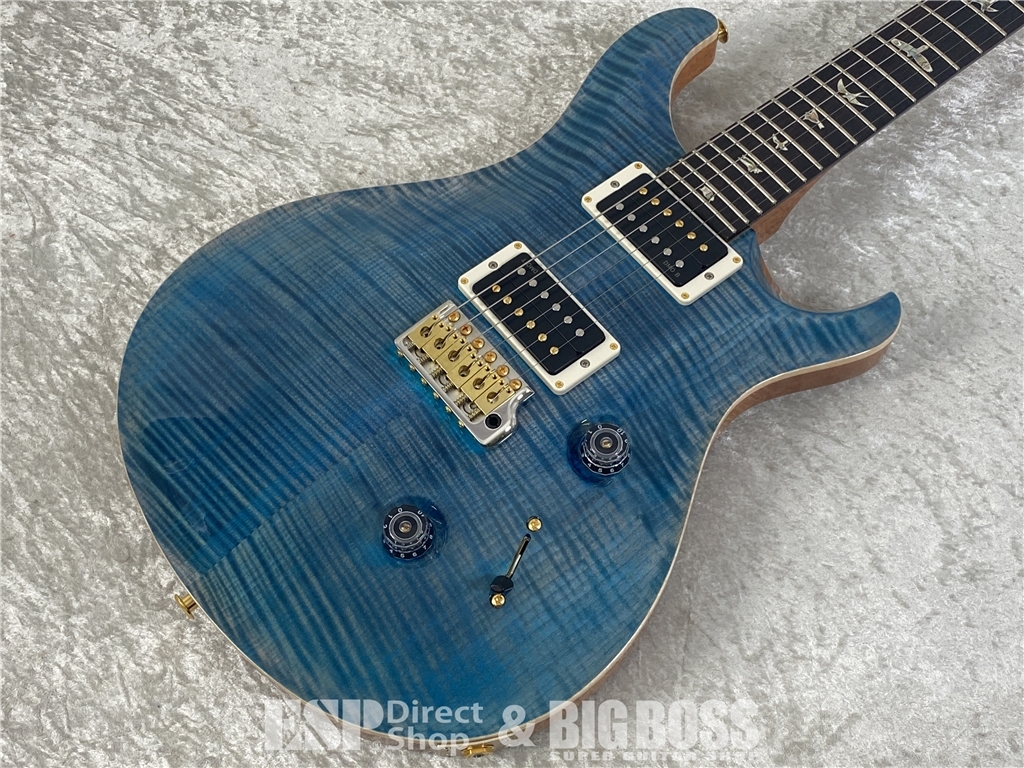 【即納可能】Paul Reed Smith  (ポールリードスミス/PRS)  Custom 24 10Top (Carroll Blue) (2025年製 S/N0414192) - 3