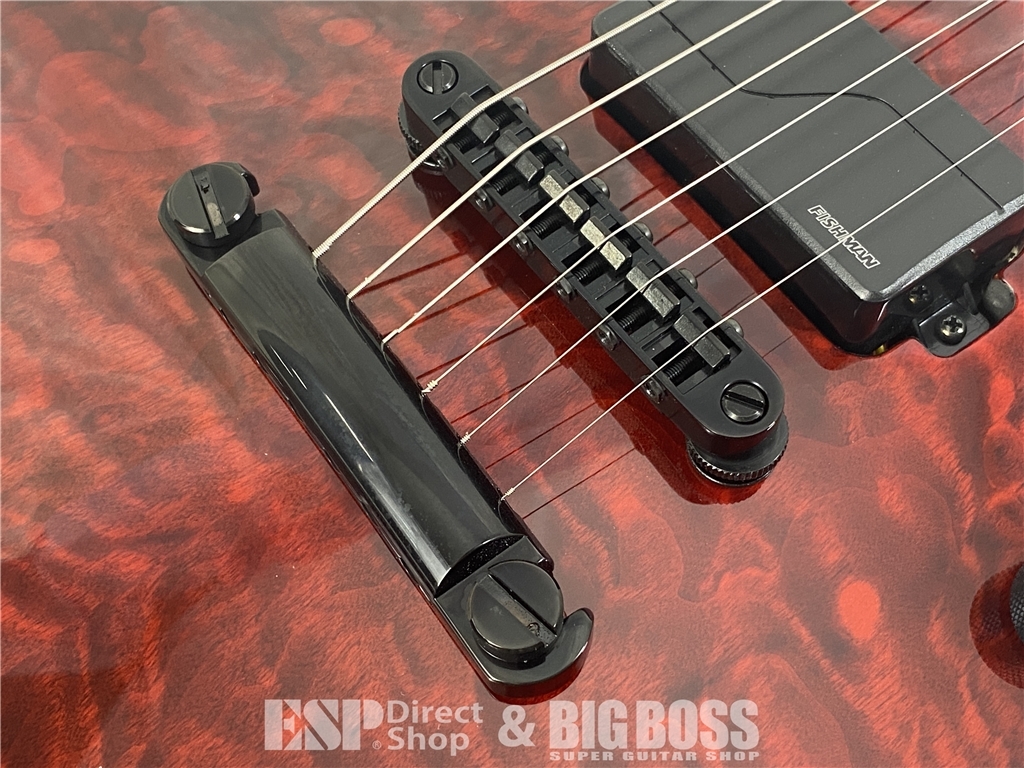 【即納可能】E-II(イーツー) EC QM FL / See Thru Black Cherry Sunburst お茶の水駅前店(東京) - 5
