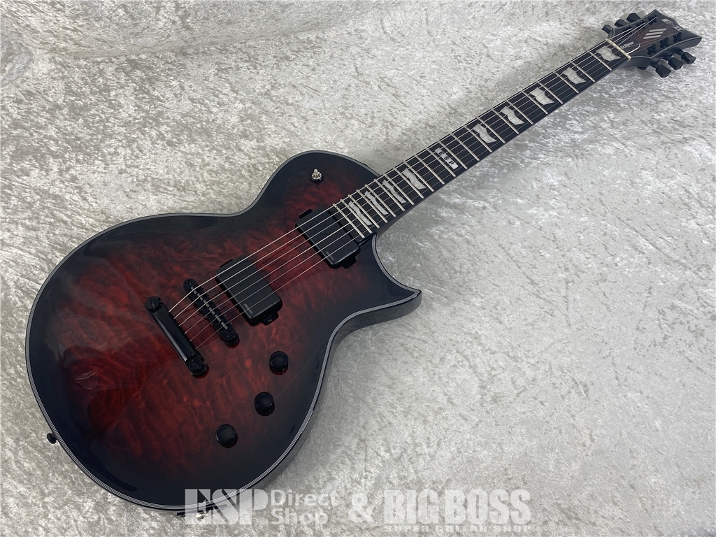 【即納可能】E-II(イーツー) EC QM FL / See Thru Black Cherry Sunburst お茶の水駅前店(東京)