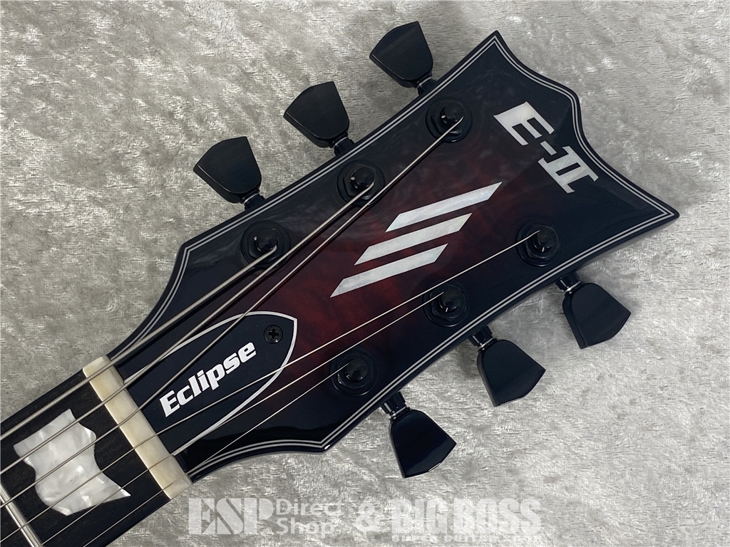 【即納可能】E-II(イーツー) EC QM FL / See Thru Black Cherry Sunburst お茶の水駅前店(東京) - 8