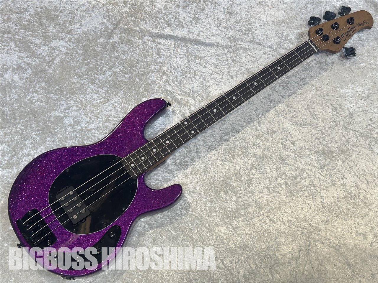 【即納可能】Sterling by MUSIC MAN(スターリンバイミュージックマン) RAY34 (Purple Sparkle) 広島店