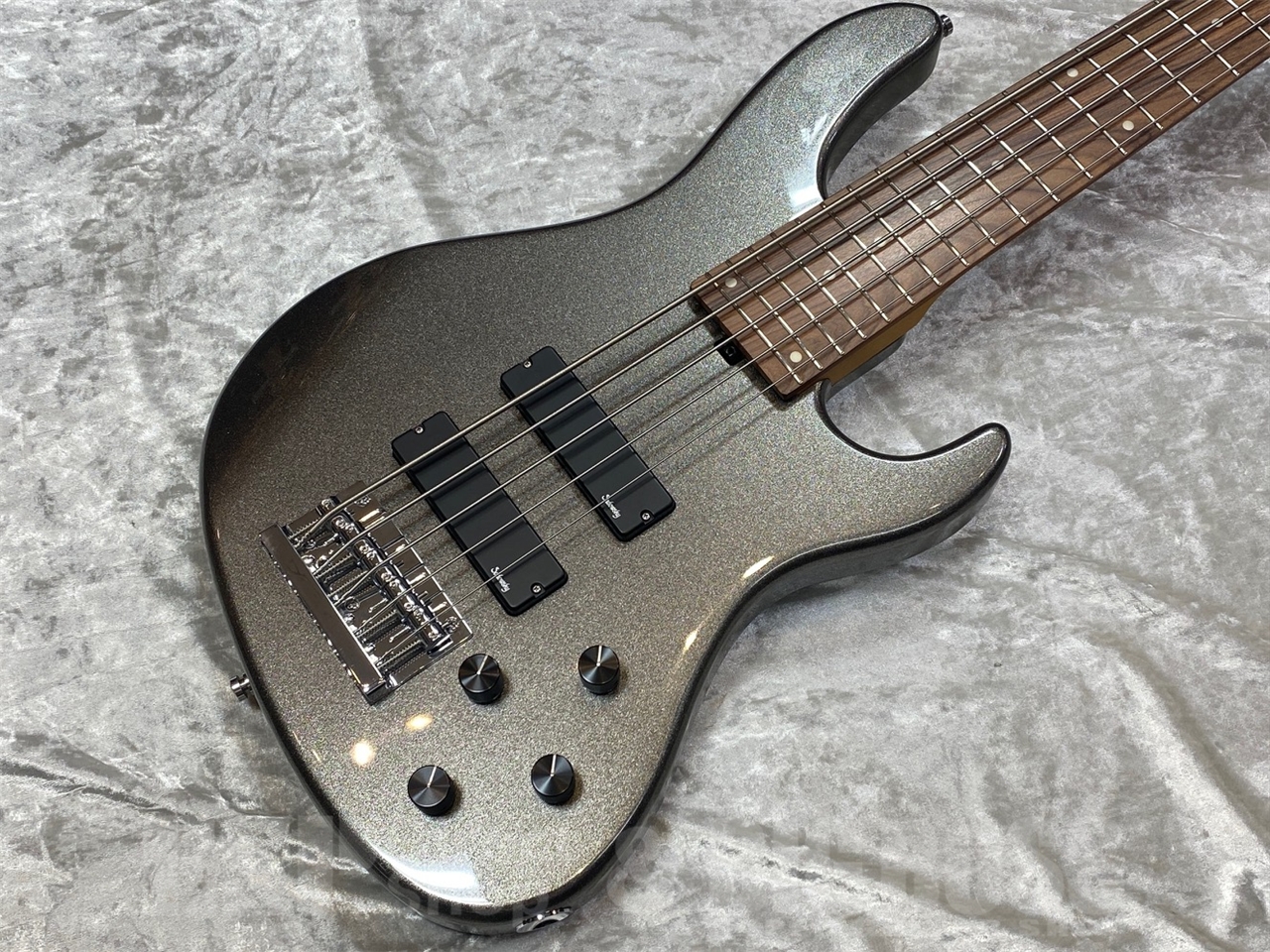 【即納可能】Sadowsky MetroExpress MX24 MS5 SGM/Silver Metallic/ Morado Fingerboard GWS - 2