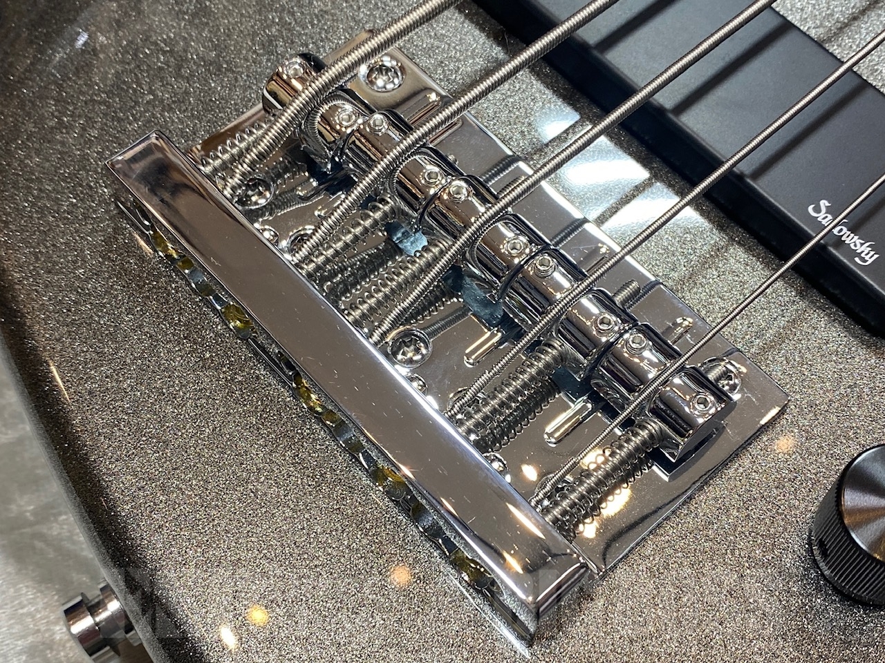 【即納可能】Sadowsky MetroExpress MX24 MS5 SGM/Silver Metallic/ Morado Fingerboard GWS - 5