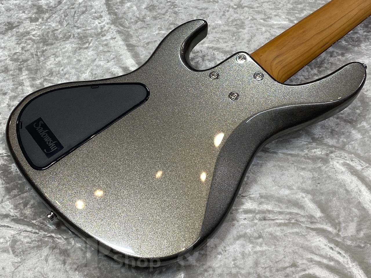 【即納可能】Sadowsky MetroExpress MX24 MS5 SGM/Silver Metallic/ Morado Fingerboard GWS - 9