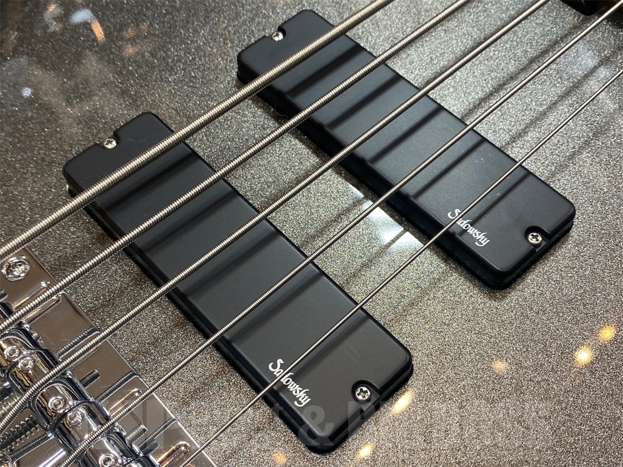 【即納可能】Sadowsky MetroExpress MX24 MS5 SGM/Silver Metallic/ Morado Fingerboard GWS - 6