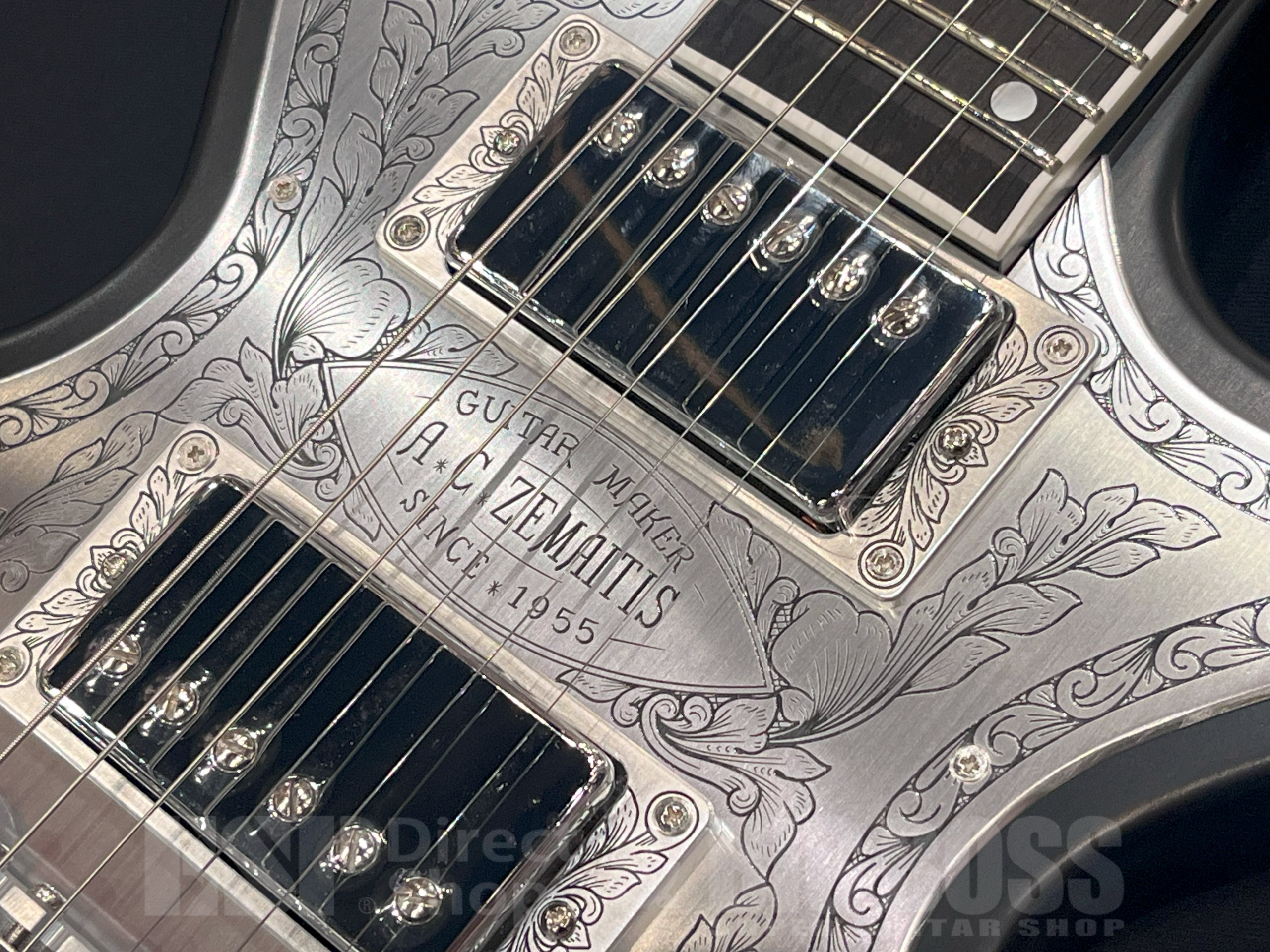 【即納可能】Zemaitis(ゼマイティス) MFG-AC-24 Aces & Eights / Black 大阪店