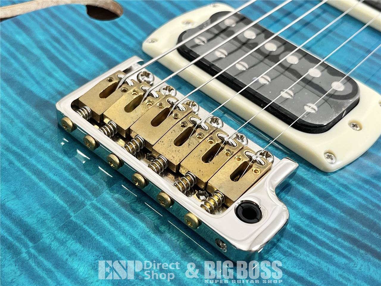 【即納可能】Paul Reed Smith (PRS/ポールリードスミス) SE Custom 24 Semi-Hollow Piezo / Lake Blue(2025年製) お茶の水駅前店・別館 - 4