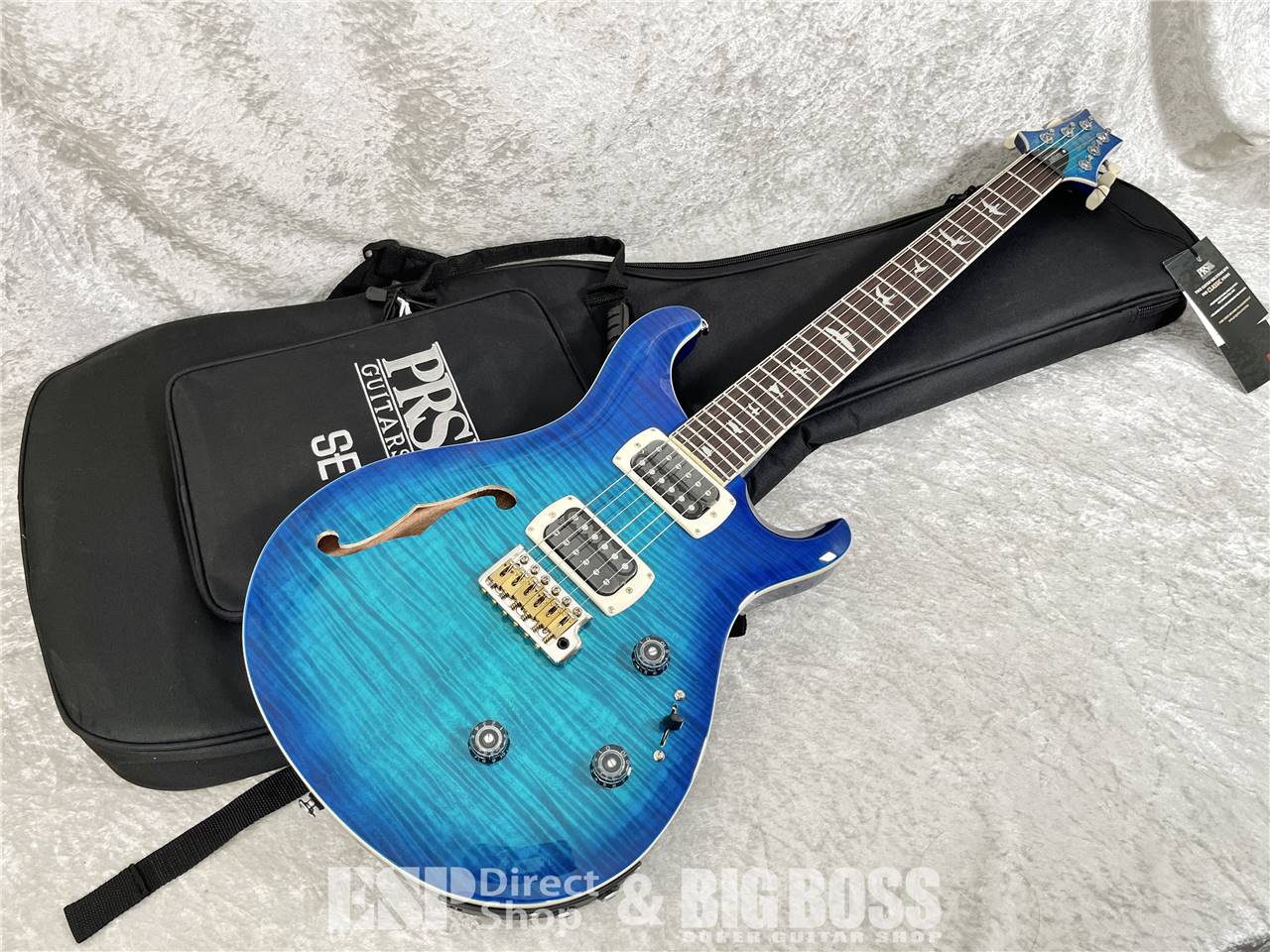 【即納可能】Paul Reed Smith (PRS/ポールリードスミス) SE Custom 24 Semi-Hollow Piezo / Lake Blue(2025年製) お茶の水駅前店・別館