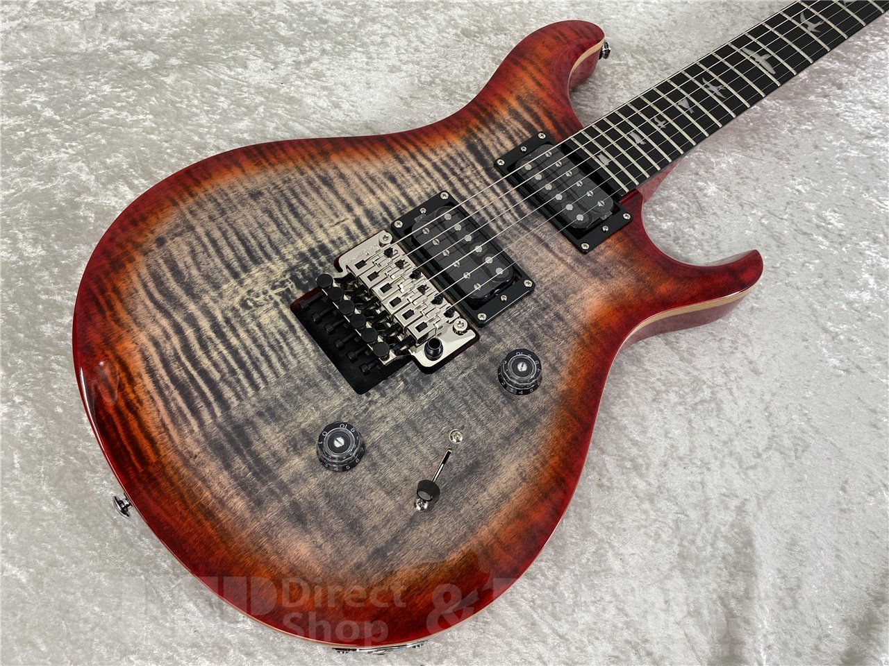 【即納可能】Paul Reed Smith(PRS/ポールリードスミス) SE Custom 24 Floyd / Charcoal Cherry Burst #071832(2024年製) お茶の水駅前店(東京)