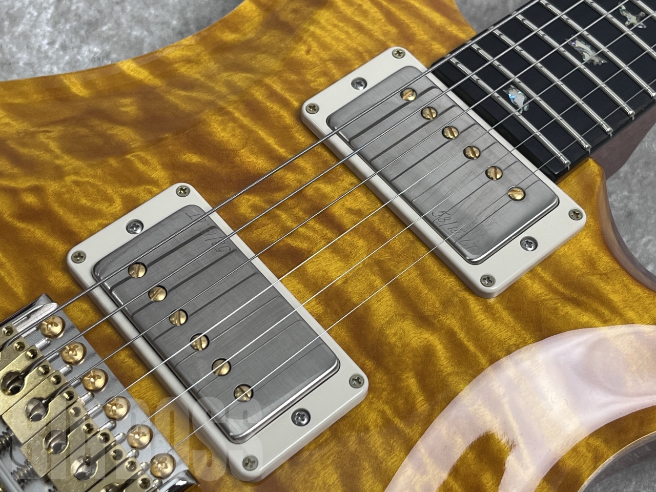 【即納可能】Paul Reed Smith  (ポールリードスミス/PRS) Wood Library Custom 24 / Santana Yellow (S/N 0383614)