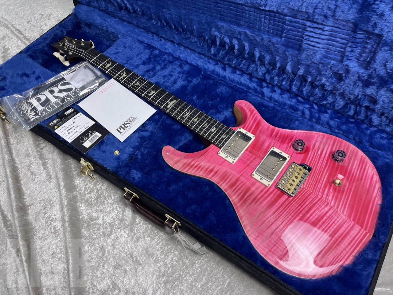 【即納可能】Paul Reed Smith  (ポールリードスミス/PRS) Wood Library Custom 24 / Bonnie Pink (S/N0383611)