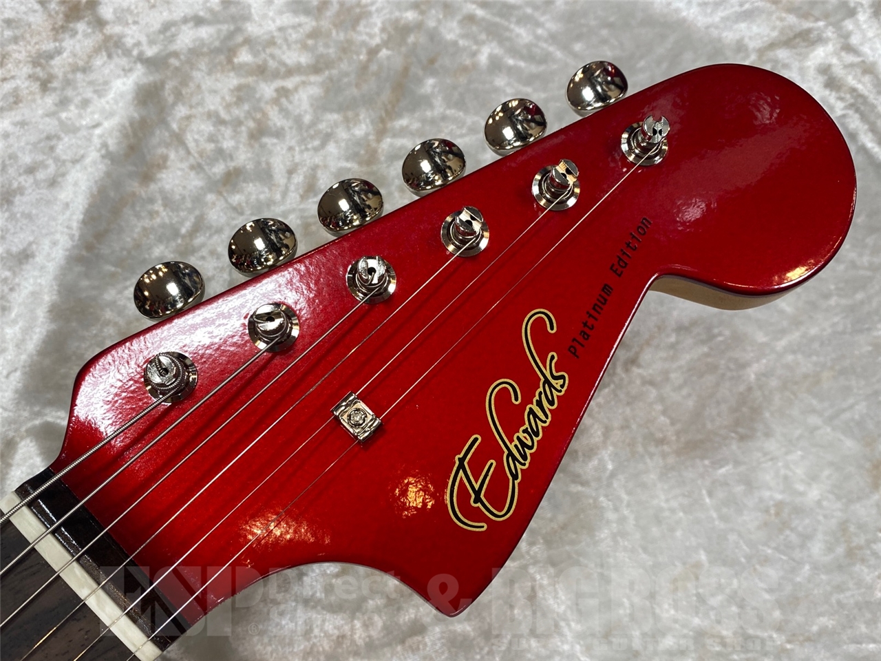 【即納可能】EDWARDS(エドワーズ) Platinum Edition E-JG SGZ Custom -JGM- / Candy Apple Red (LUNA SEA/SUGIZOモデル) GWS