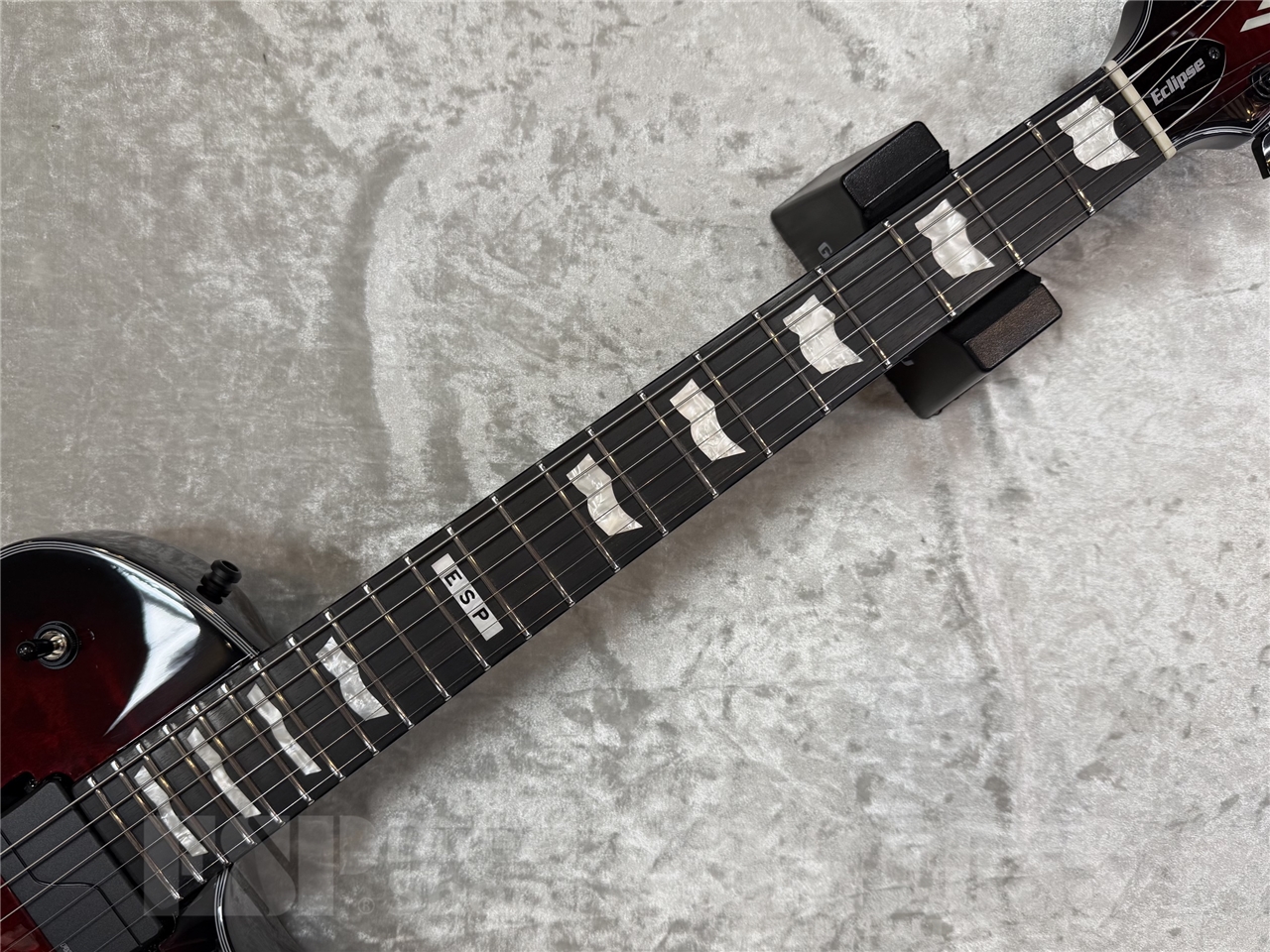 【即納可能】E-II EC QM FL/See Thru Black Cherry Sunburst GWS - 3