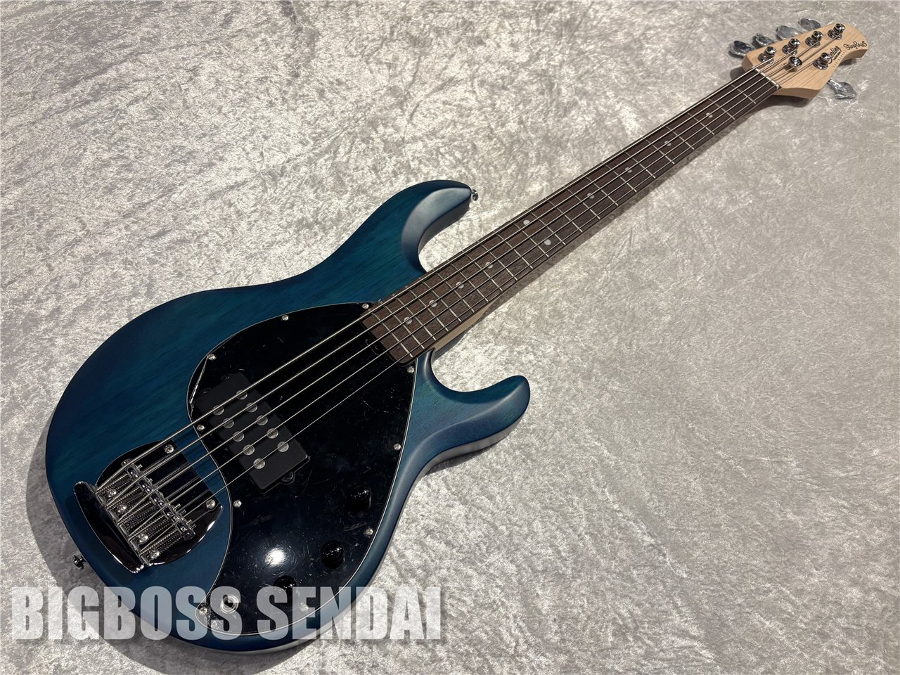 【即納可能】Sterling by MUSIC MAN Ray5/Trans Blue Satin 仙台店