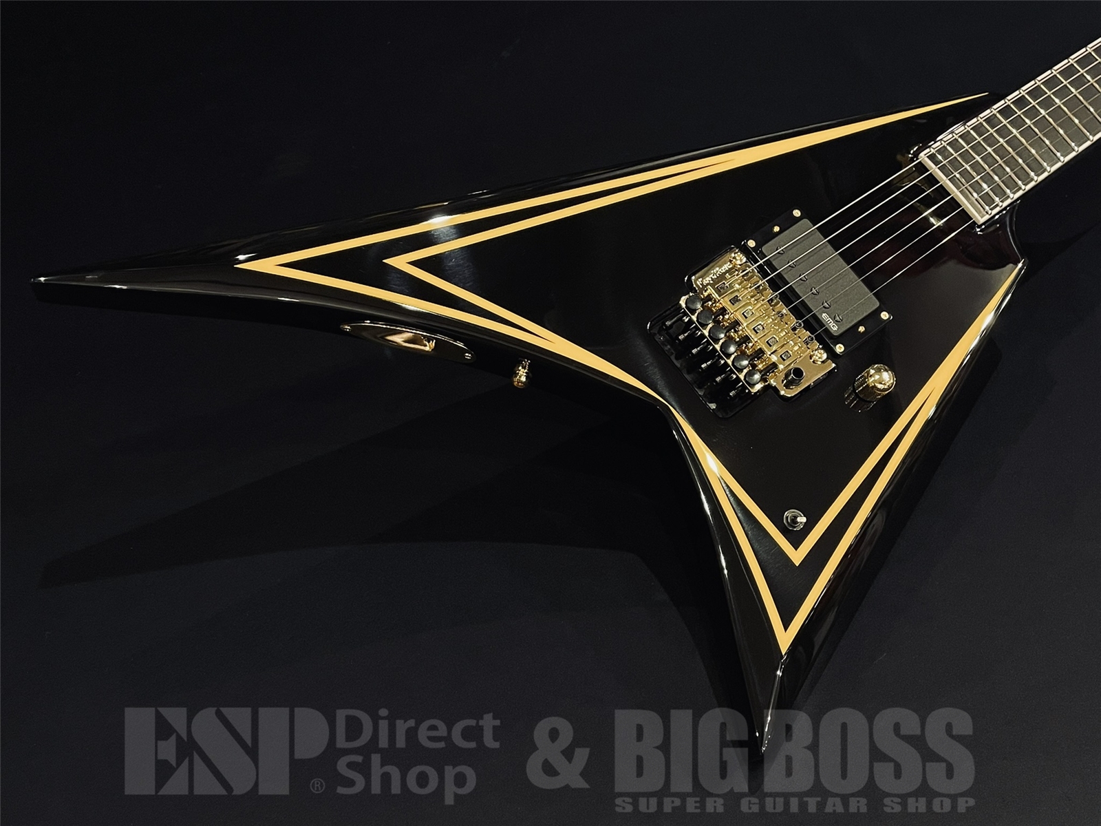 【即納可能】EDWARDS(エドワーズ) E-ALEXI KATAKANA / Black with Yellow Pinstripe 京都店 - 2