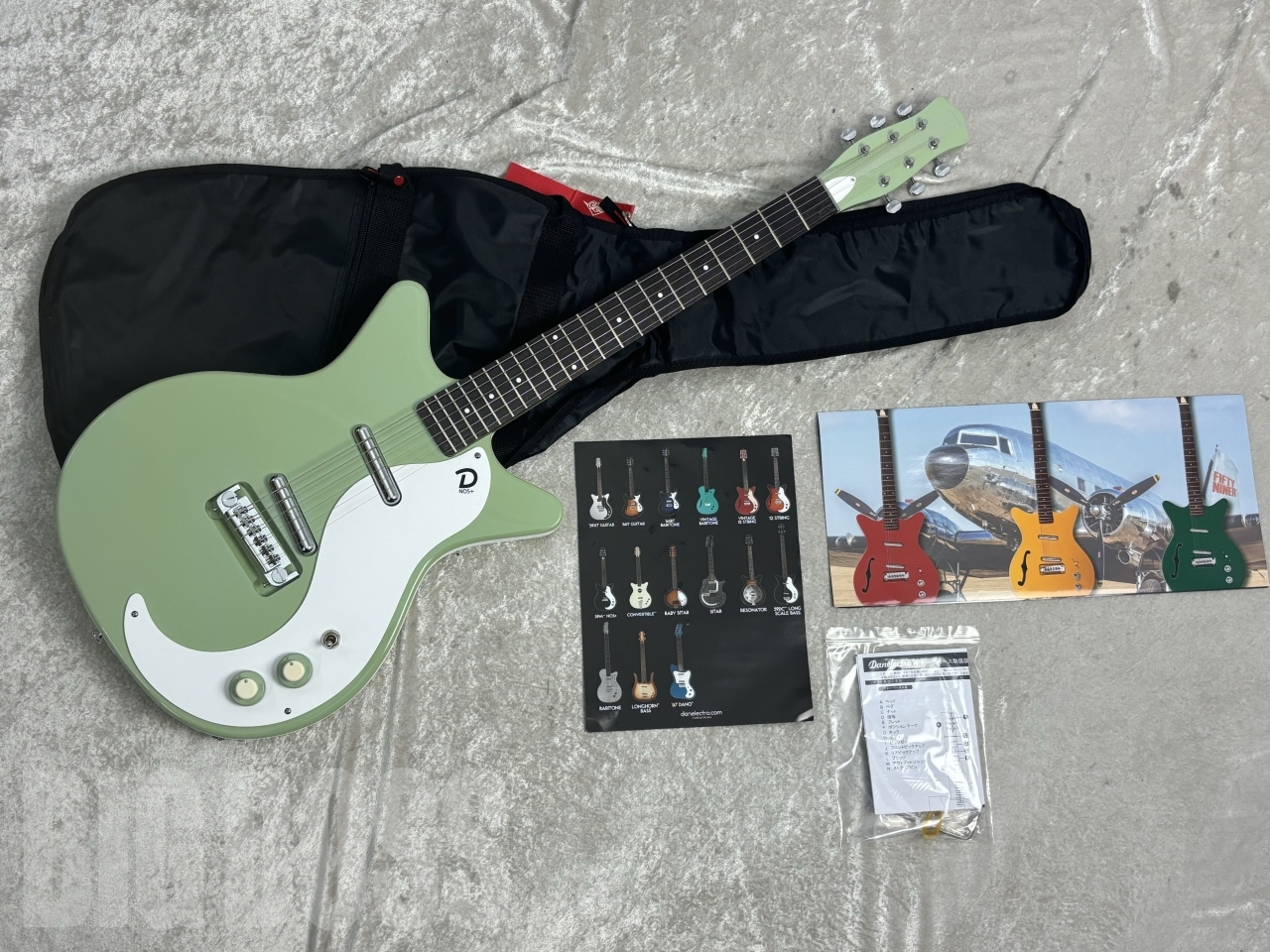 【即納可能】Danelectro(ダンエレクトロ) 59M NOS+ (KEEN GREEN) お茶の水駅前店(東京)