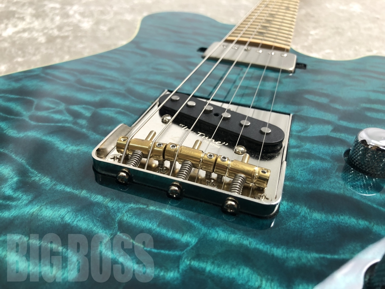 【即納可能】Addictone Custom Guitars(アディクトーンカスタムギターズ) ARENA ECHO TL bridge / Trans Aqua Blue お茶の水前店(東京)