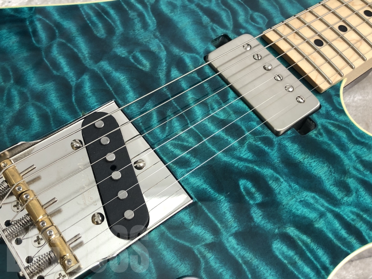 【即納可能】Addictone Custom Guitars(アディクトーンカスタムギターズ) ARENA ECHO TL bridge / Trans Aqua Blue お茶の水前店(東京)