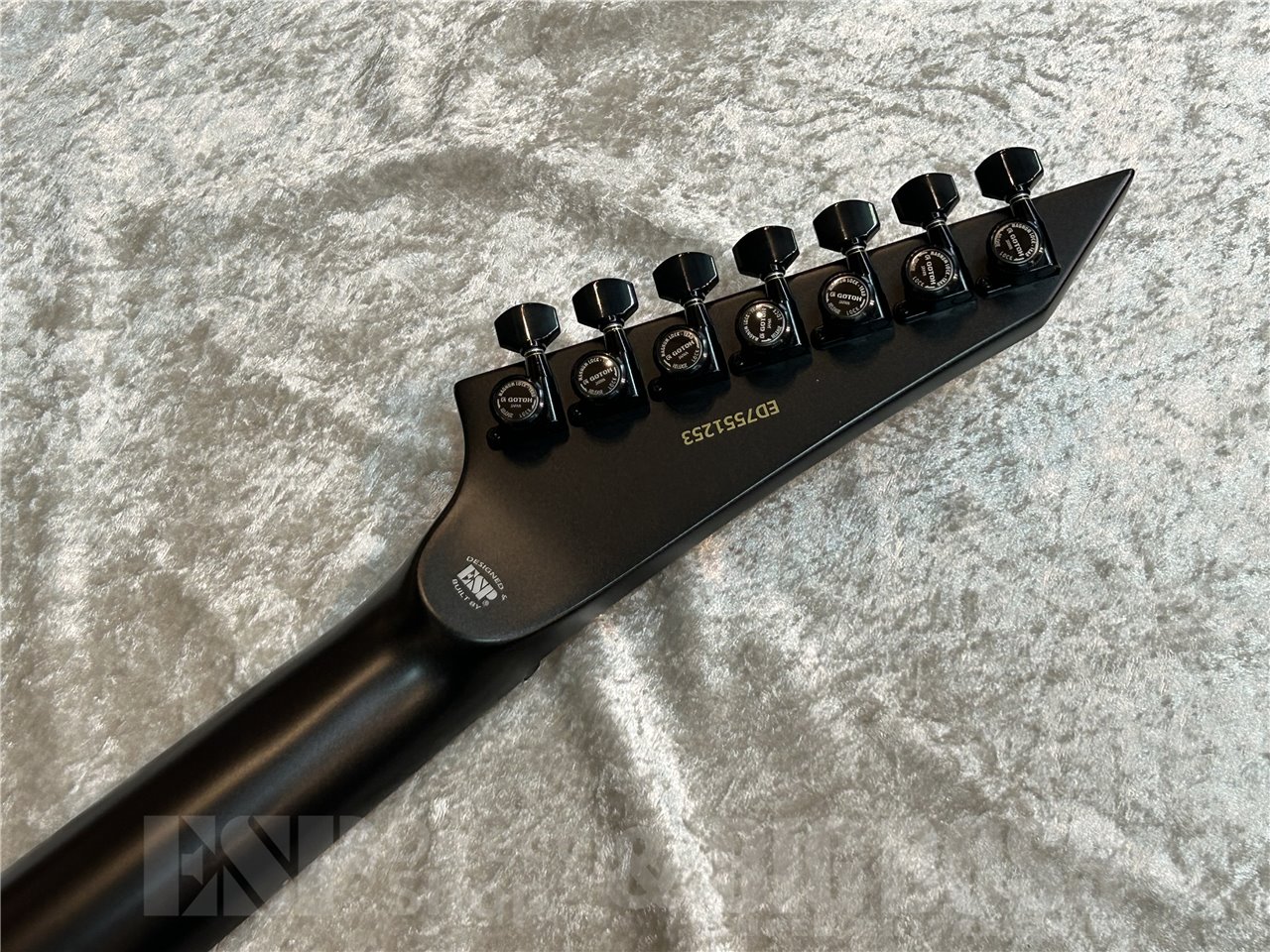 【即納可能】EDWARDS(エドワーズ) E-M-II-7 (Metallic Black Satin) 広島店