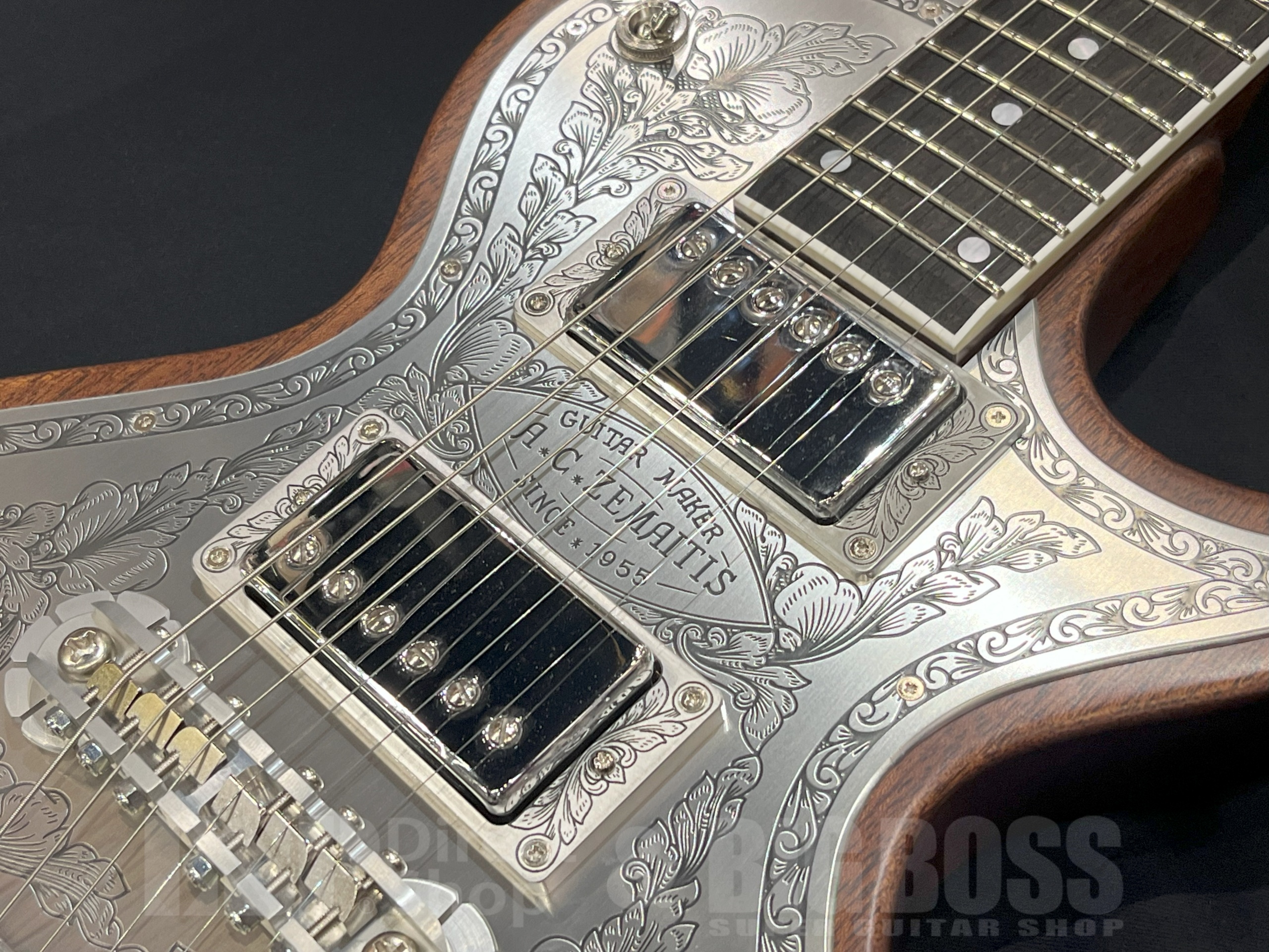 【即納可能】Zemaitis(ゼマイティス) MFG-AC-24 Dragon & Heart / Natural 大阪店